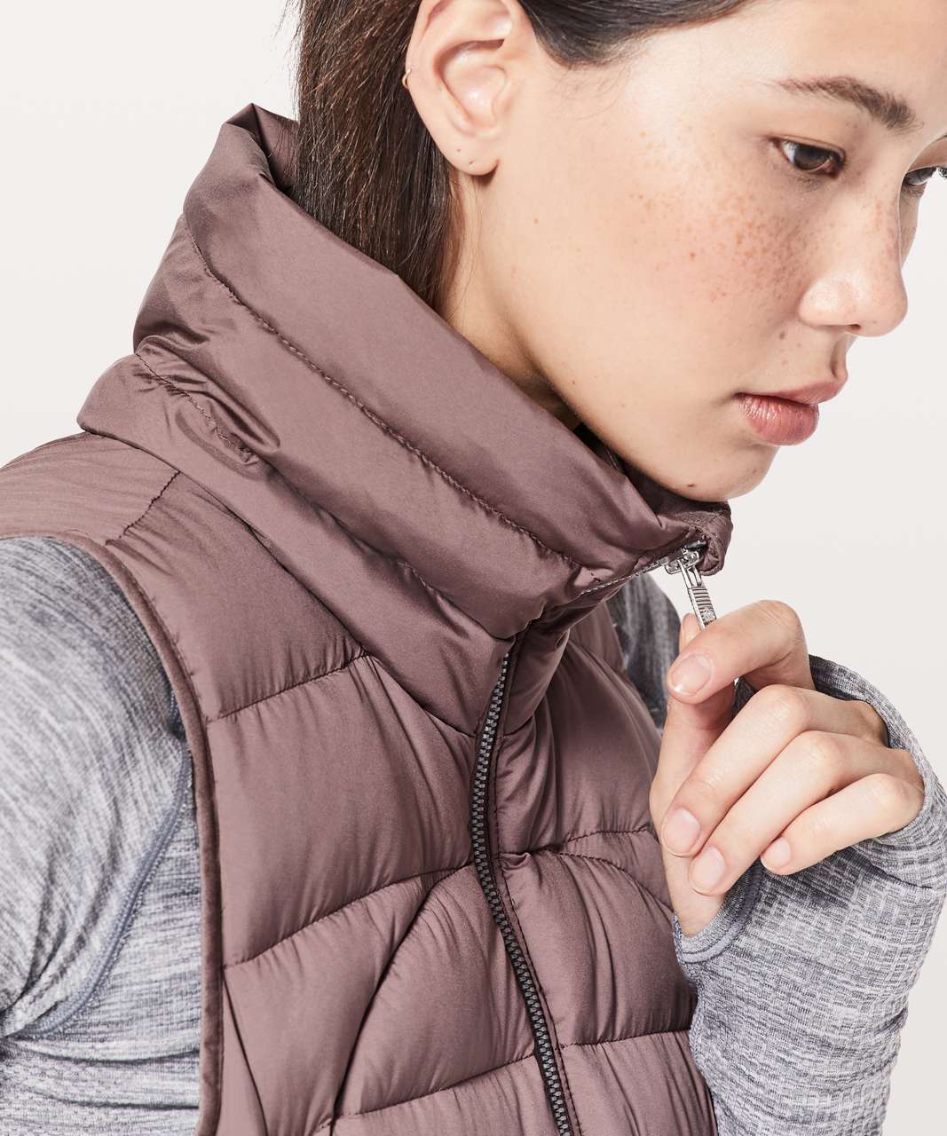 Lululemon Pack It Down Vest - Mauve Stone