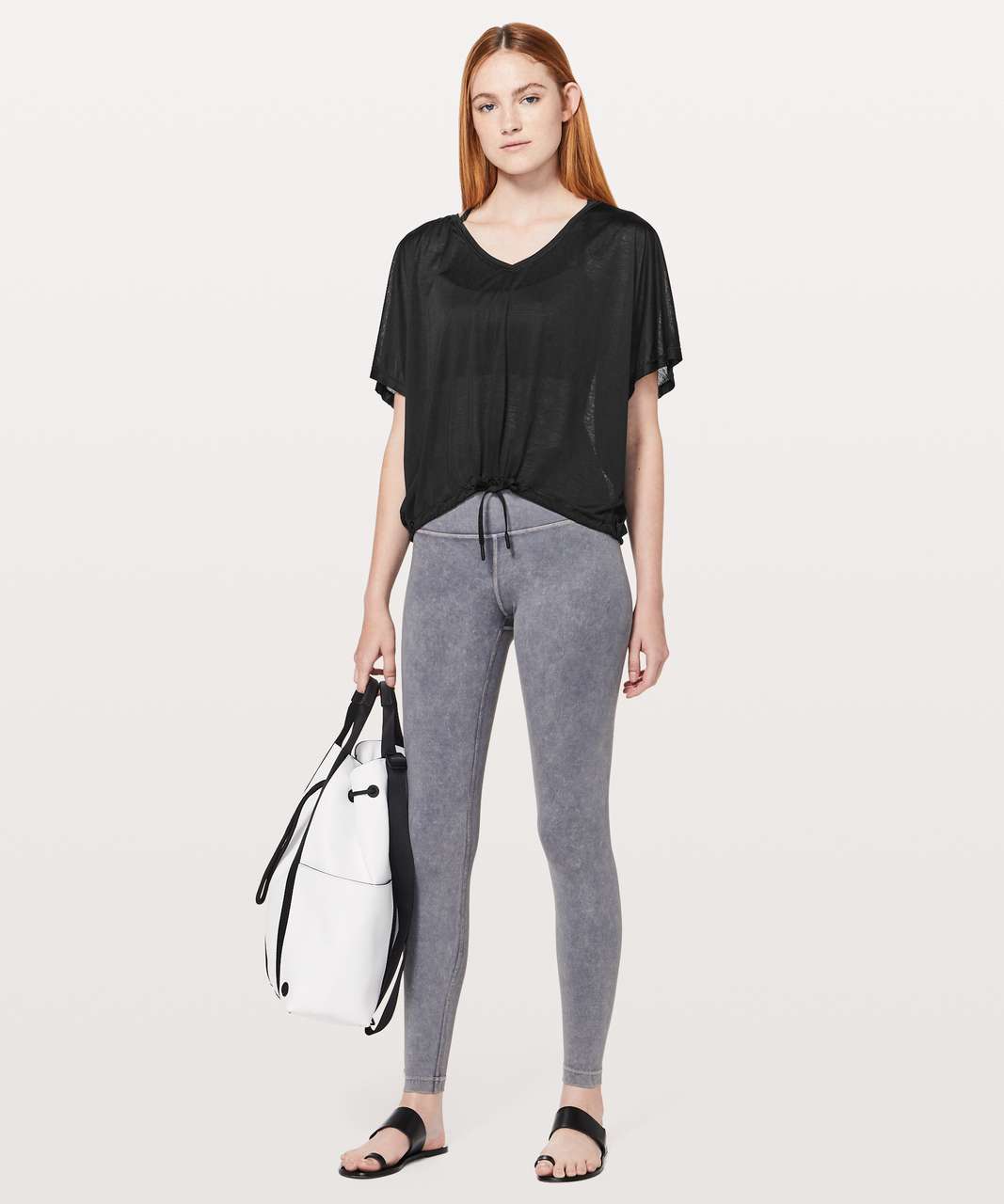 Lululemon Through The Movement Tee - Black