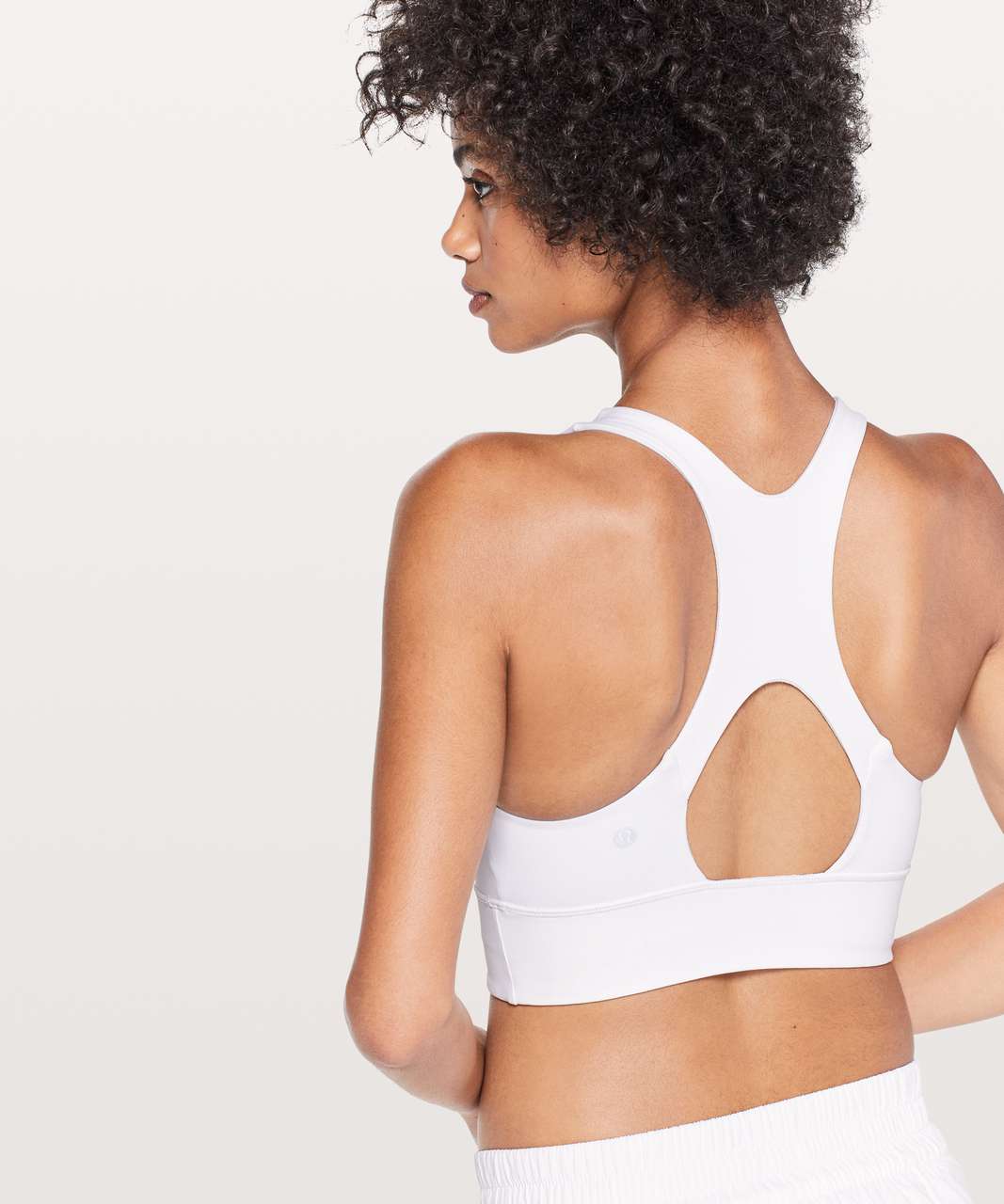 Lululemon Run Stuff Your Bra *Long Line - White