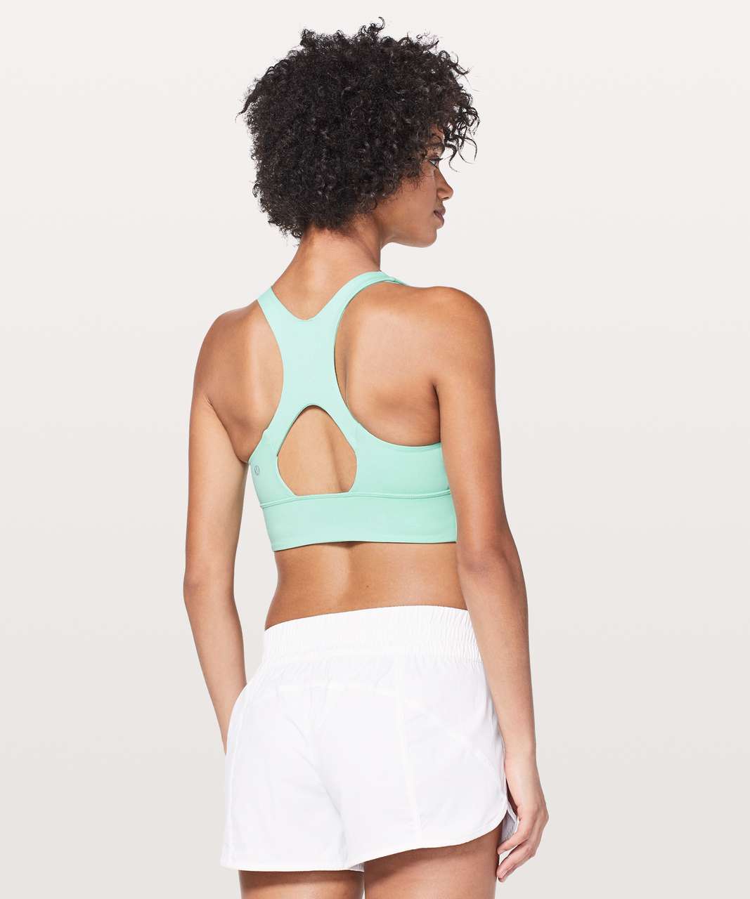 Lululemon Run Stuff Your Bra *Long Line - Toothpaste