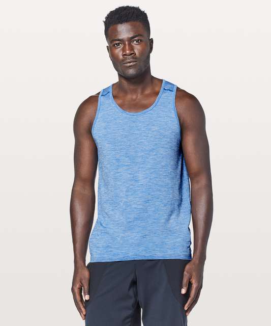 Lululemon Metal Vent Tech Surge Tank - Nautical Navy / Blueprint - lulu ...