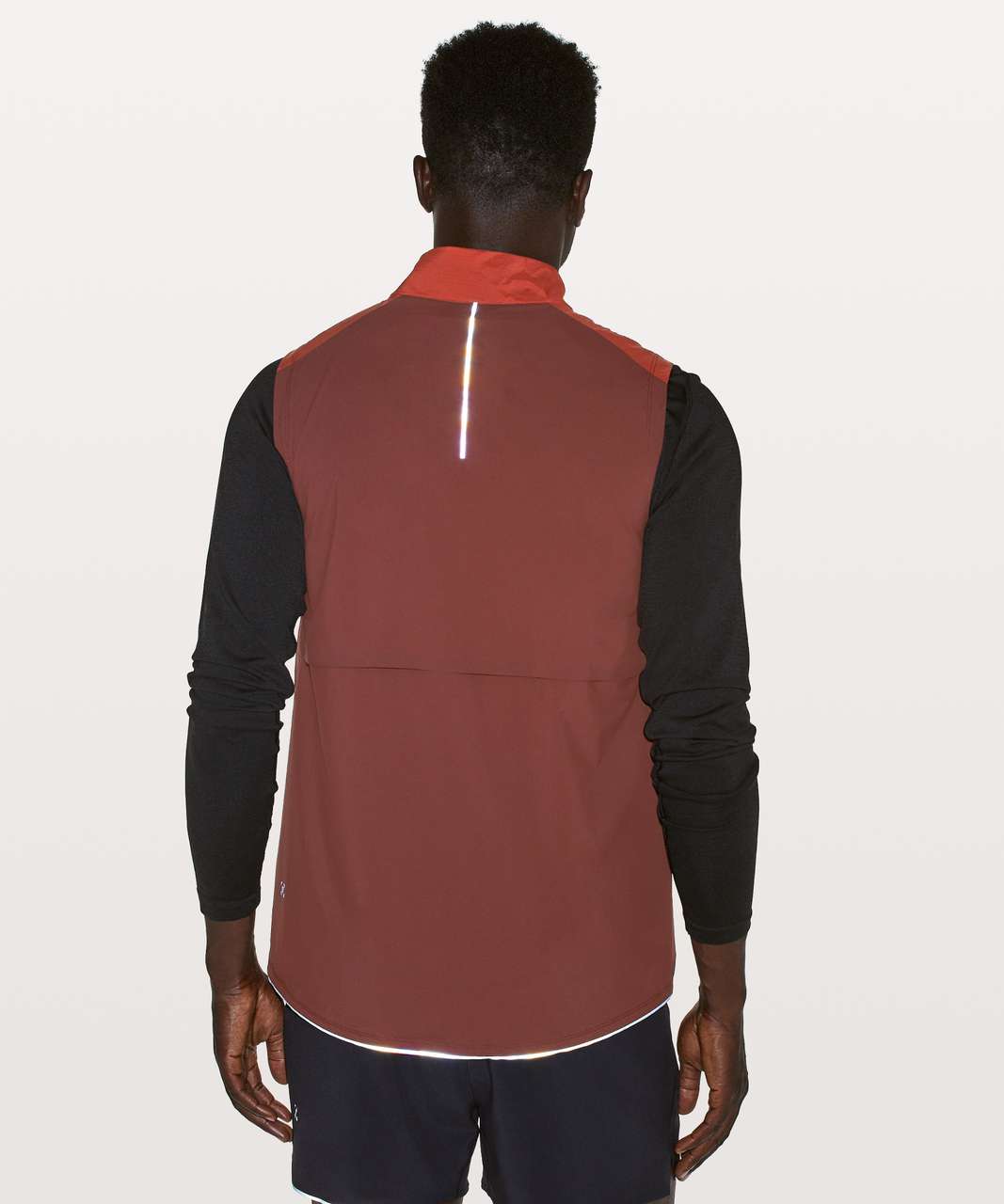 Lululemon Active Vest - Magma / Mahogany