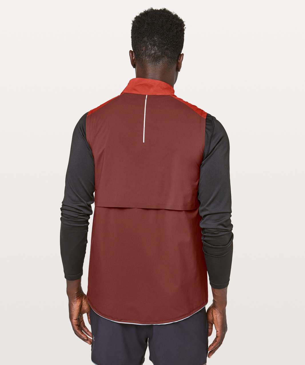 Lululemon Active Vest - Magma / Mahogany