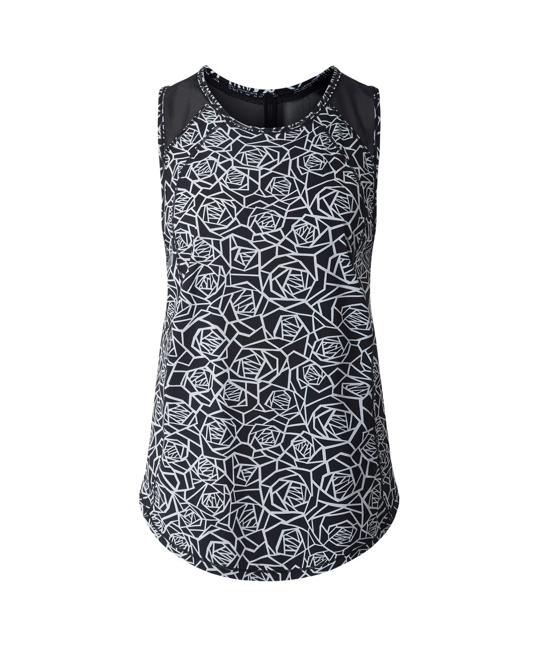 Lululemon Sculpt Tank - Posey Black White / Black