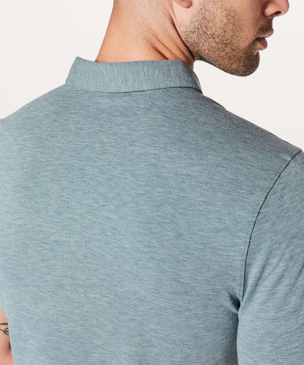 Lululemon Evolution Polo - Heathered Antigua