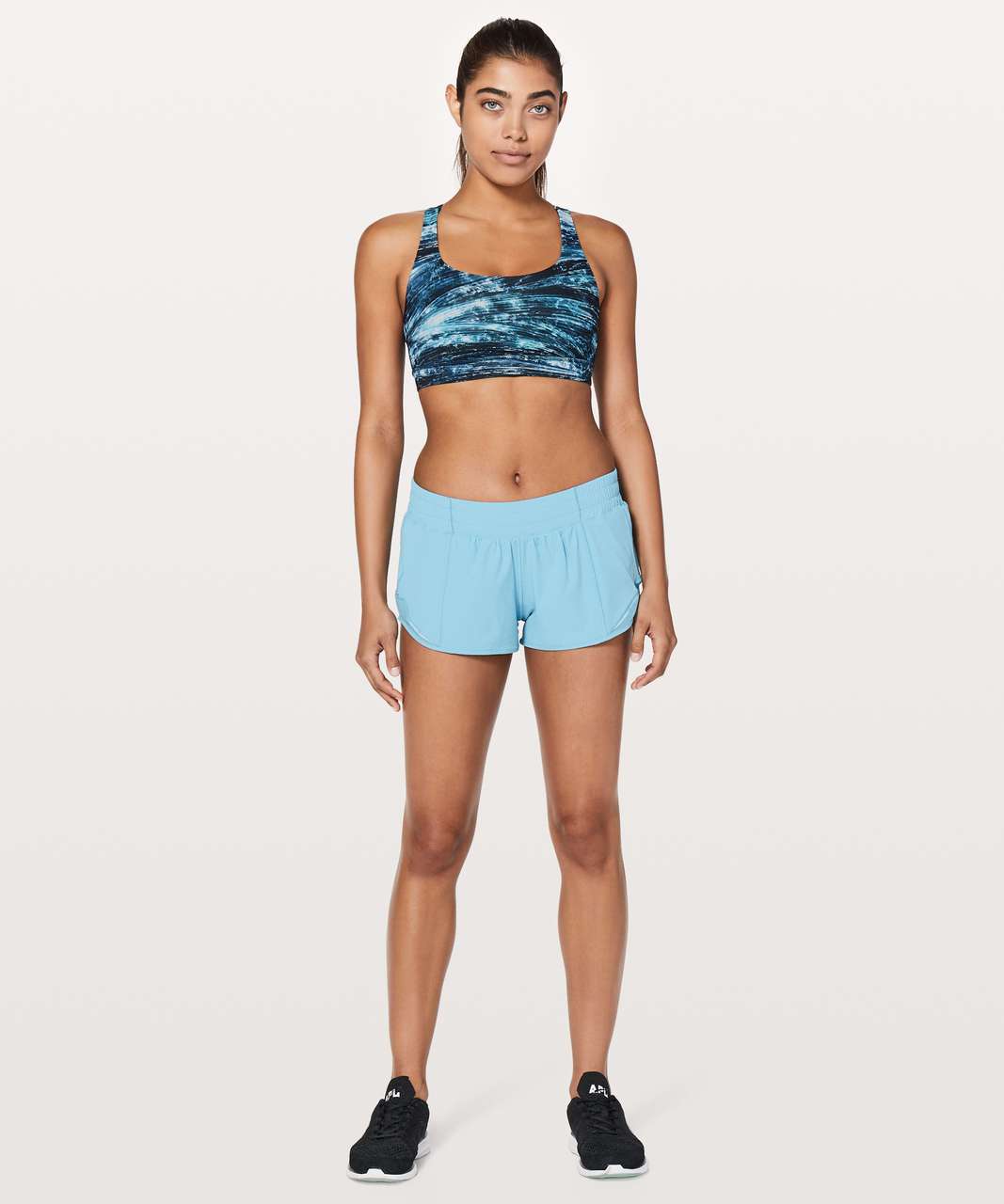 Lululemon Energy Bra - Shorelines Multi Blue