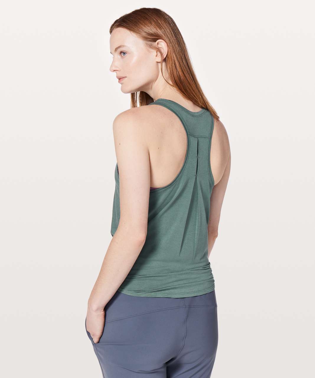 Lululemon Love Tank *Pleated - Juniper - lulu fanatics