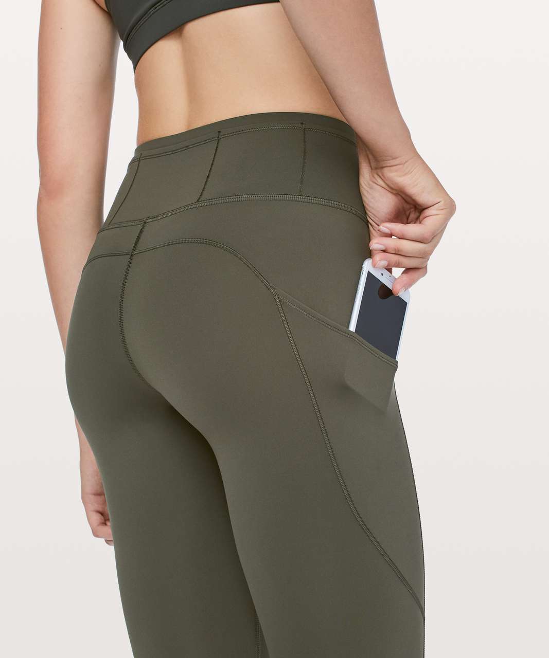 Lululemon Fast & Free Crop II *Nulux 19