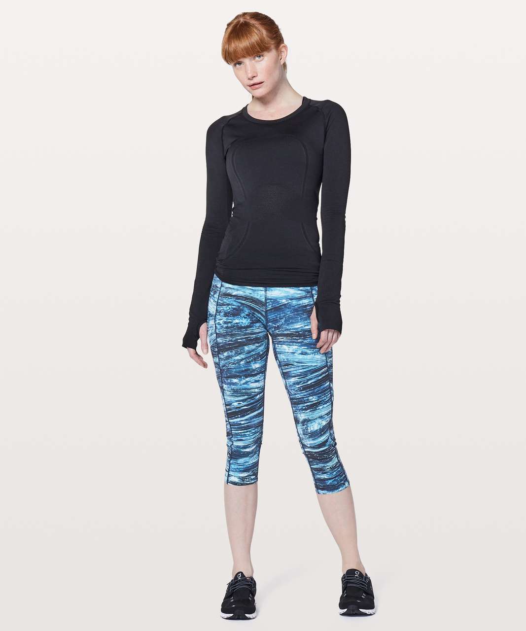 Lululemon - Fast & Free Crop II Nulux 19 Mineralize Multi Workout