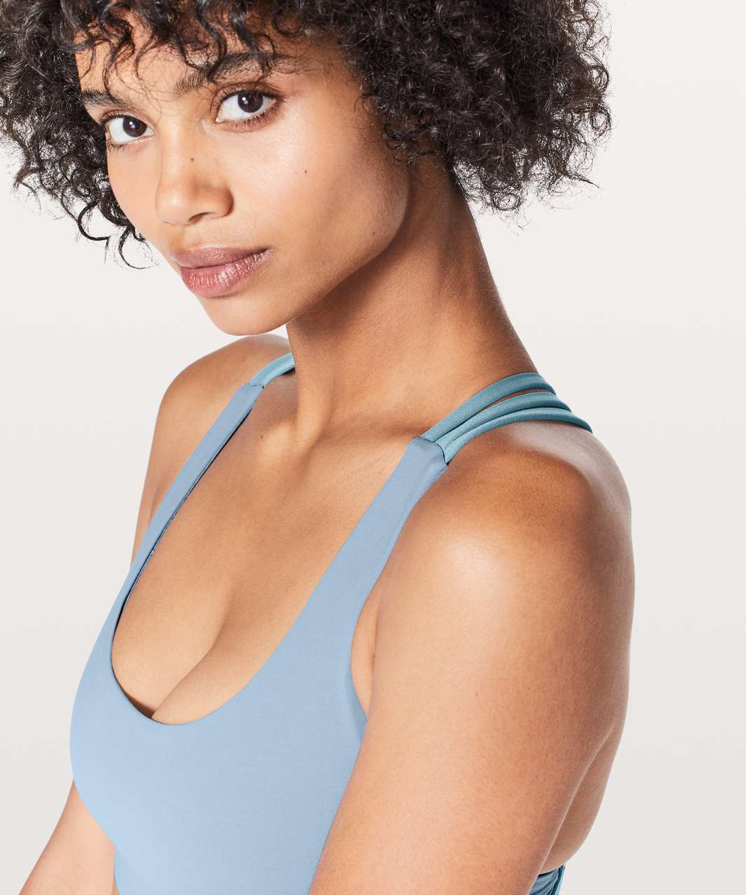 Lululemon Energy Bra *Peek - Cascade Blue / Slate Blue - lulu fanatics