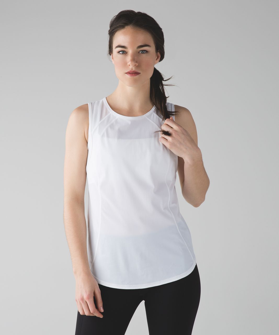 Lululemon Sculpt Tank - White (First Release) - lulu fanatics