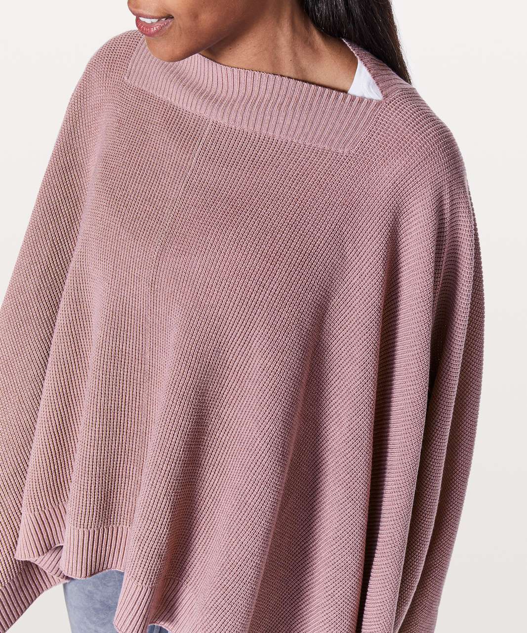 Lululemon Forward Flow Cape - Vintage Mauve