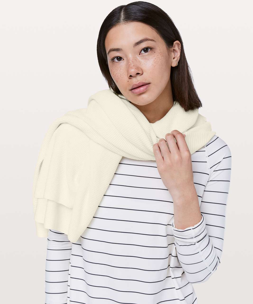 Lululemon Forward Flow Cape - Light Ivory