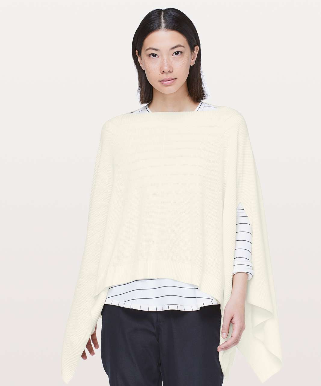 Lululemon Forward Flow Cape - Light Ivory