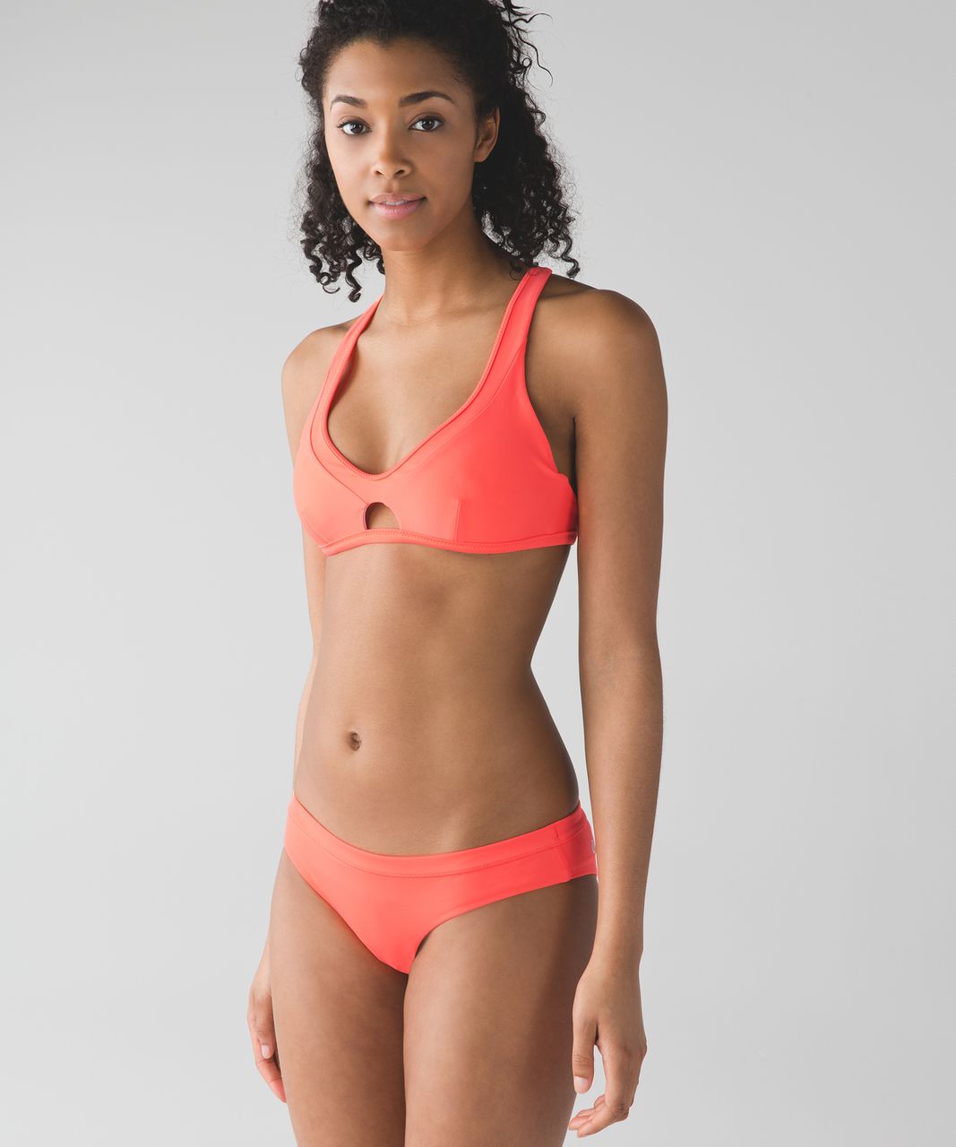 Lululemon Surf To Sand Sport Top II - Grapefruit