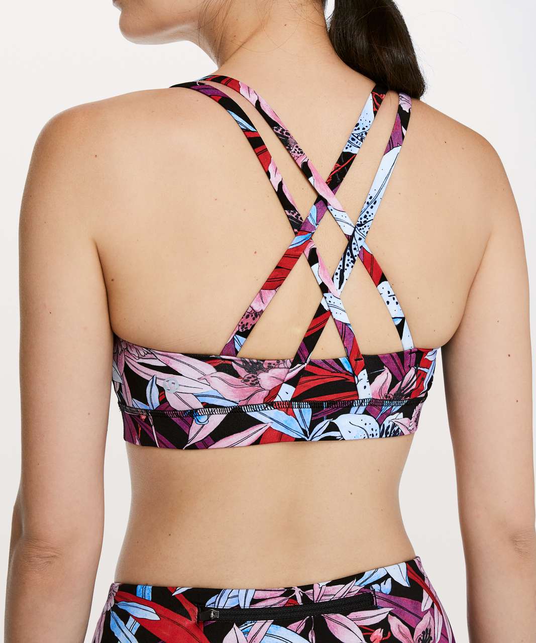 Lululemon Energy Bra - Lush Lillies Multi