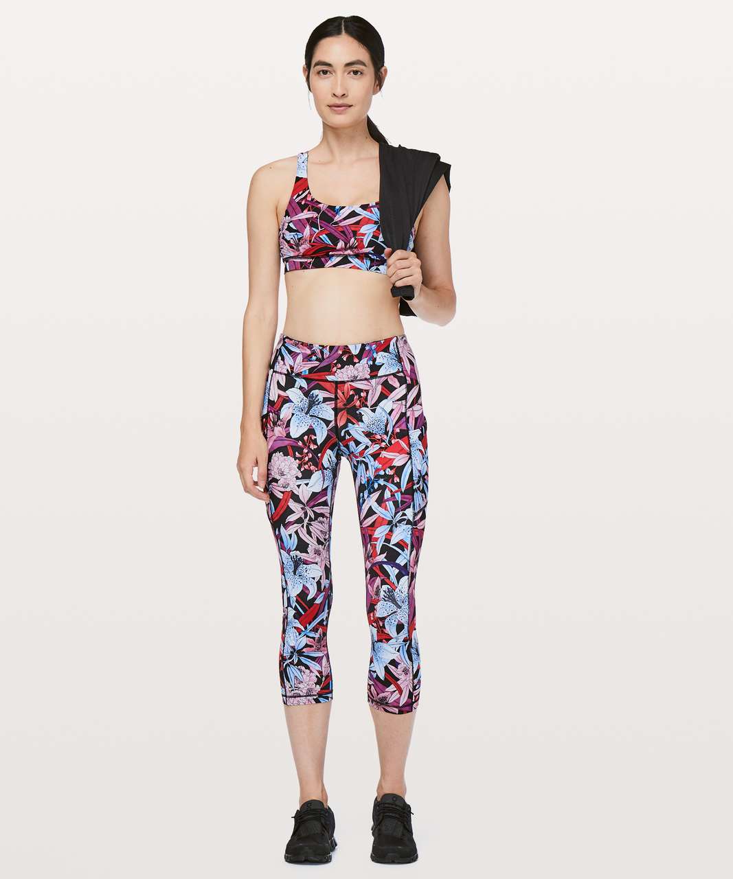 Lululemon Energy Bra - Lush Lillies Multi