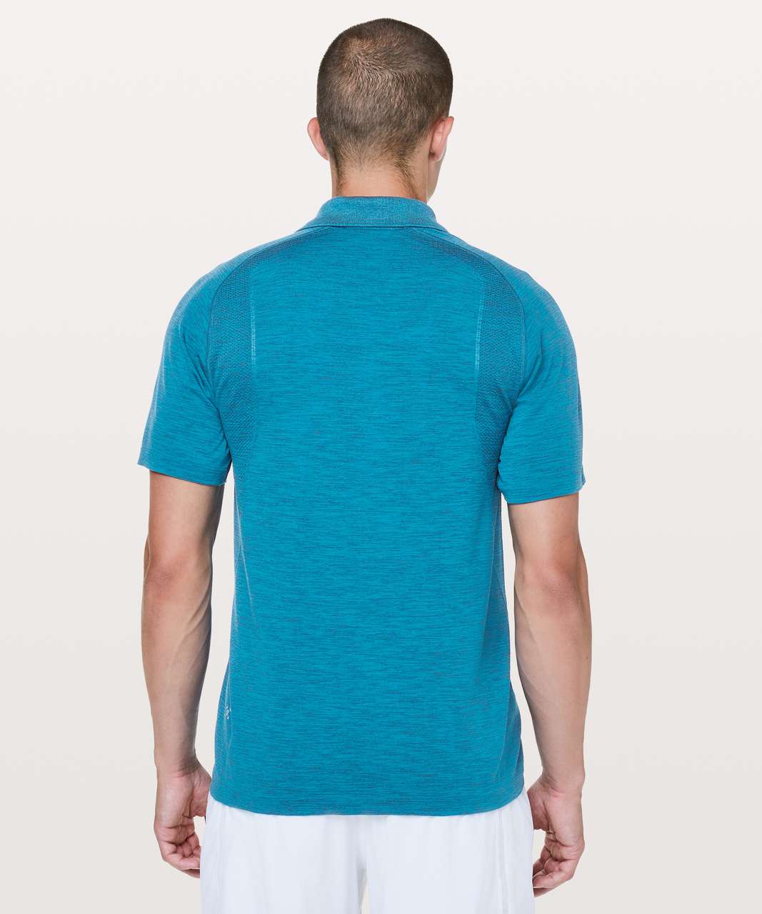 Lululemon Metal Vent Tech Polo - Poseidon / Amalfi Blue - lulu fanatics