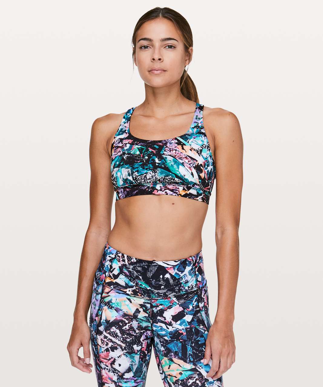 Lululemon Energy Bra - Color Crush Multi