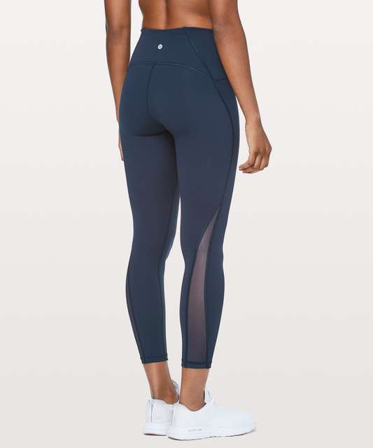 lululemon athletica, Pants & Jumpsuits, Lululemon Train Times 78 Pant 25  Jasmine White Multi Leggings Size