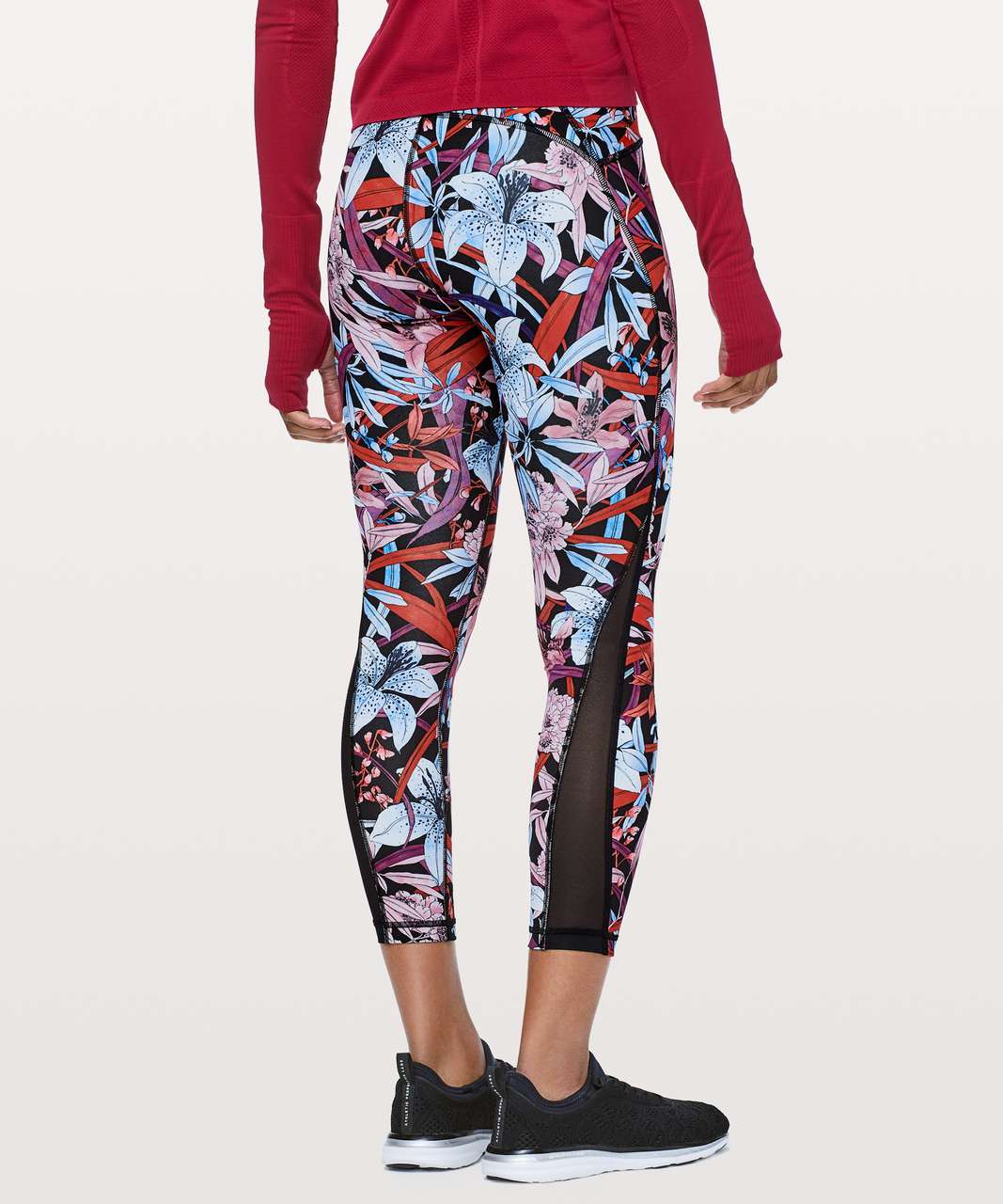 Lululemon Train Times 7/8 Pant *25" - Lush Lillies Multi