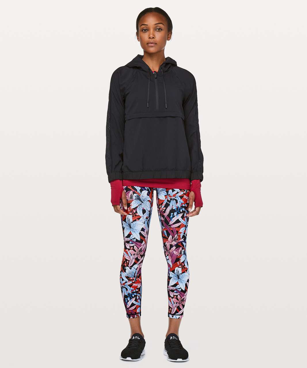 Lululemon Train Times 7/8 Pant *25 - Lush Lillies Multi - lulu fanatics