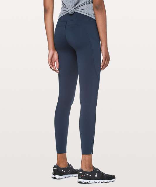 Lululemon Fast Free 7/8 Tight II Nulux 25 Interlaced Starlight