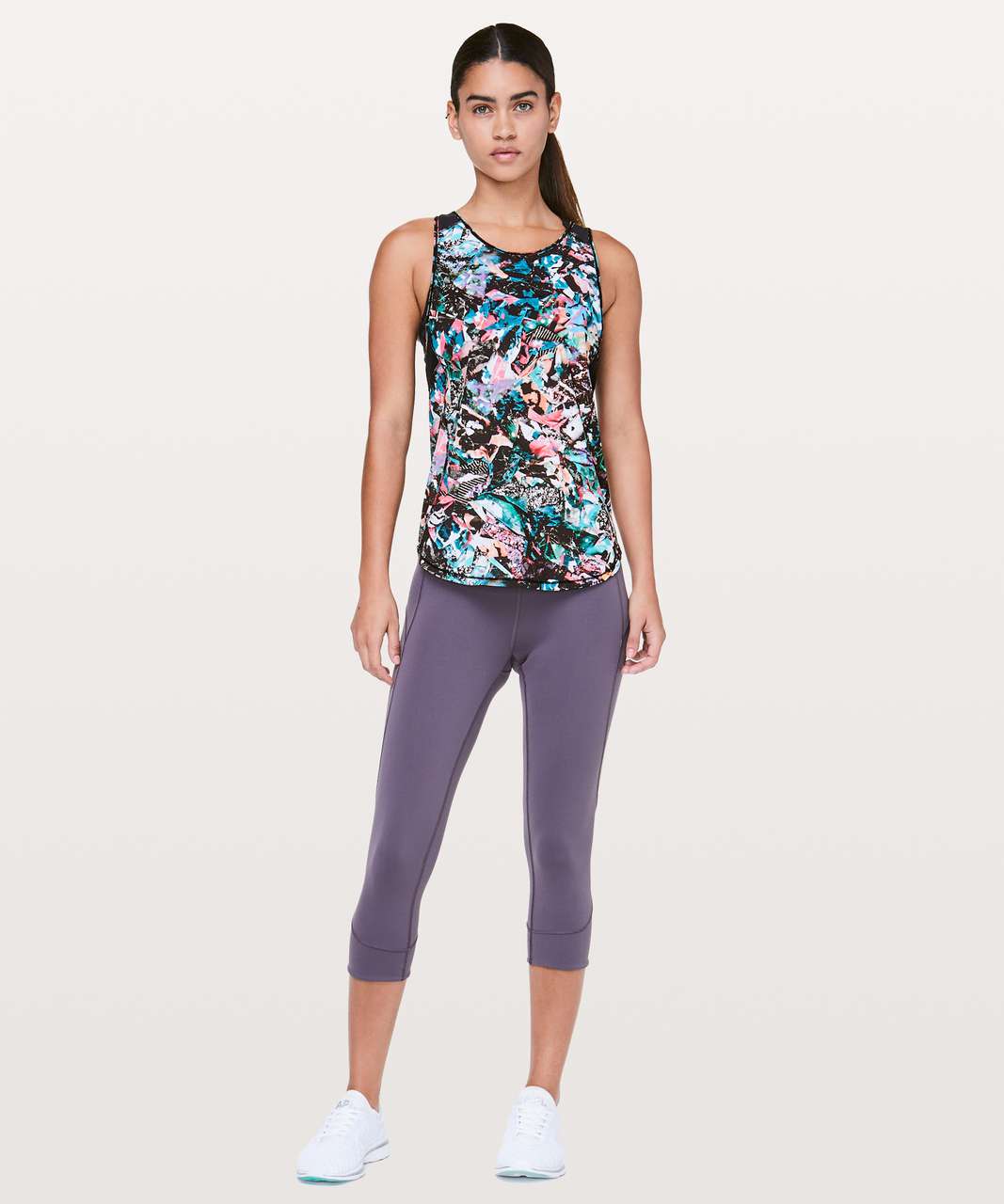 Lululemon Sculpt Tank II - Colour Crush Multi / Black