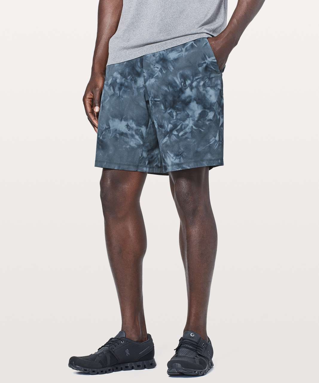 lululemon Pace Breaker Short - Lined 9 - Variegated Black Camo, Activewear