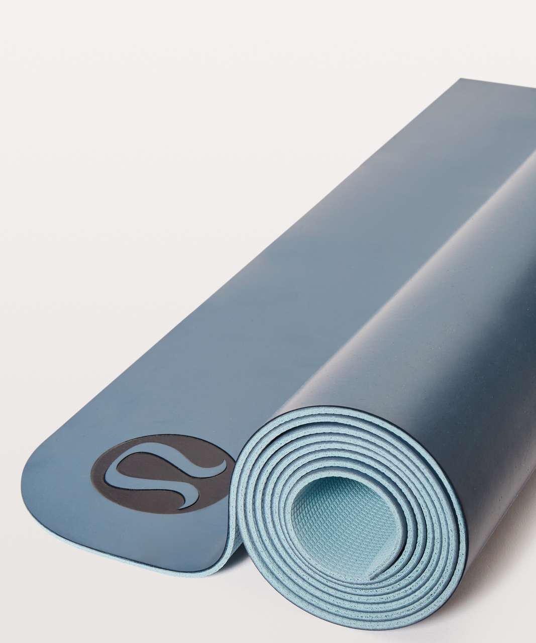 Lululemon The Reversible Mat 3mm - Slate Blue / Cloud Blue