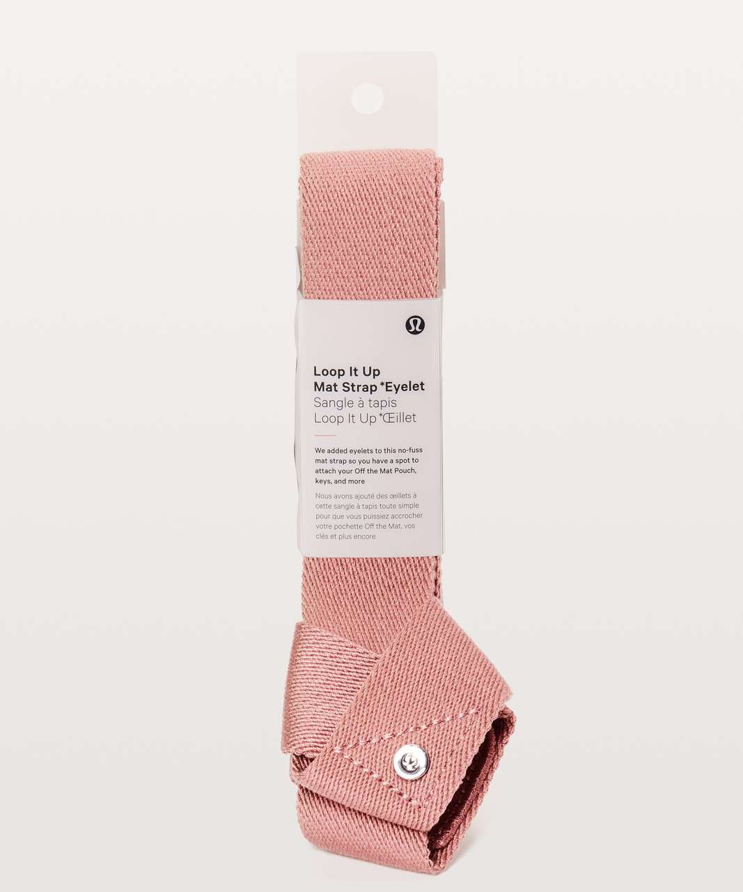 Lululemon Loop It Up Mat Strap *Eyelet - Cinder Rose - lulu fanatics