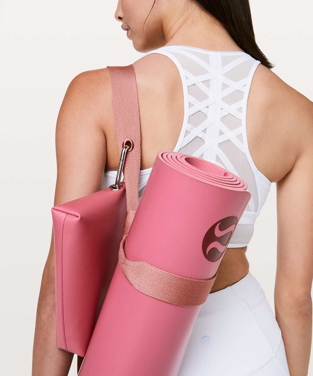 Lululemon Loop It Up Mat Strap *Eyelet - Cinder Rose - lulu fanatics