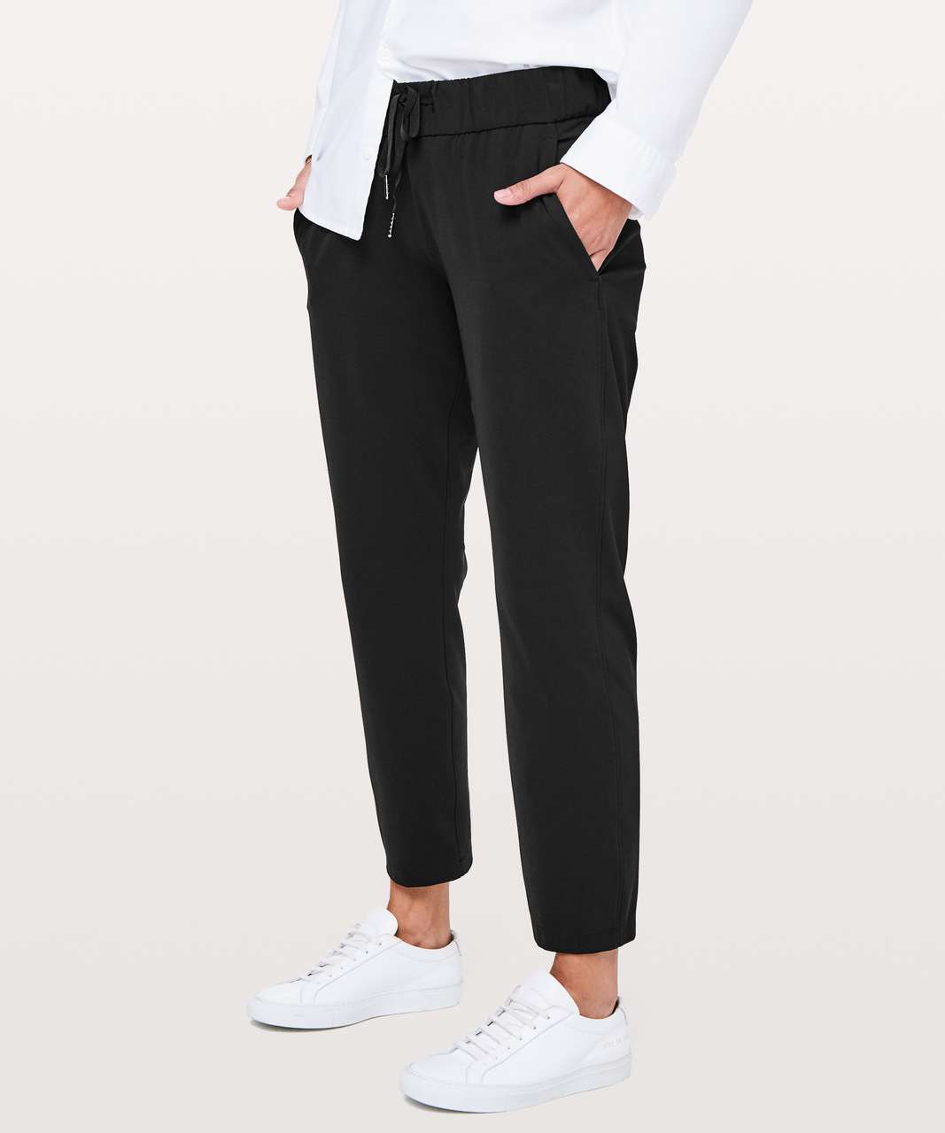 Lululemon Keep Moving Pant 7/8 High-Rise Black - Size 4