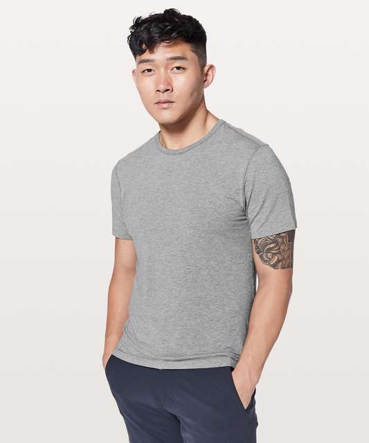 Lululemon 5 Year Basic Tee - Heathered Core Medium Grey - lulu fanatics