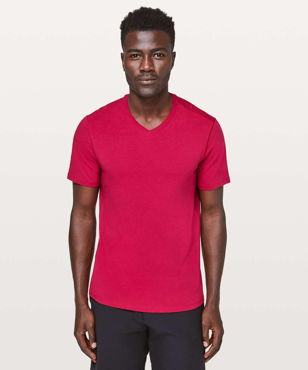 Lululemon 5 Year Basic V *Updated Fit - Ruby Red