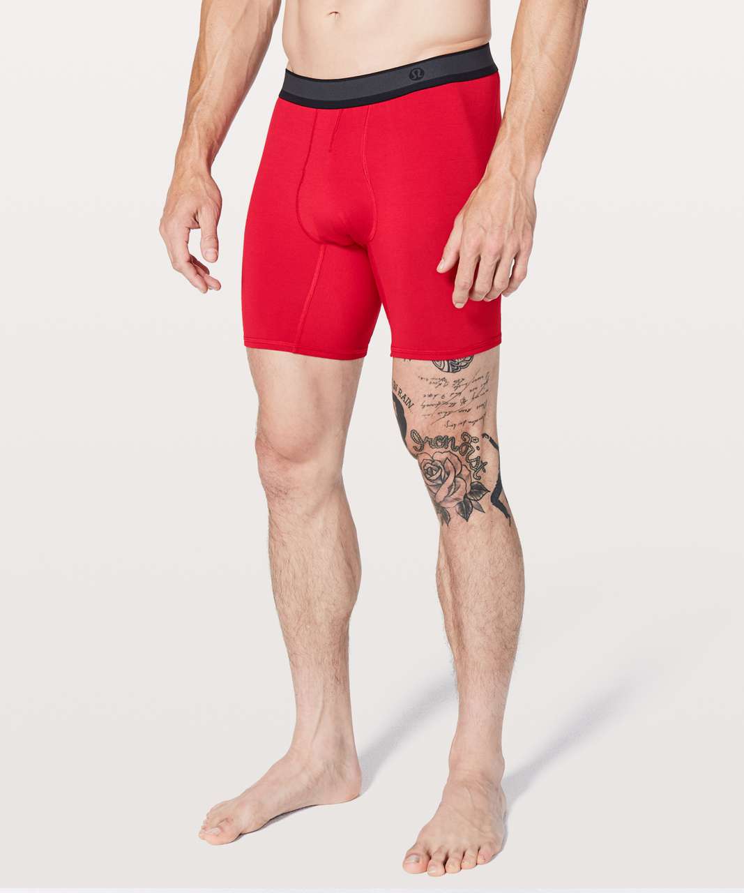 Lululemon No Boxer Boxer (The Long One) *7.5" - Bold Red