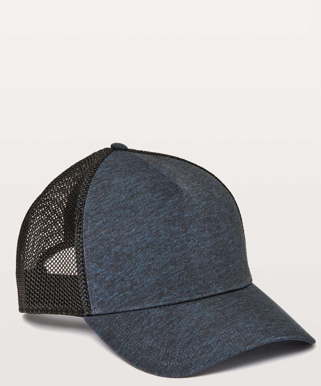 Lululemon Commission Hat - Heathered Texture Printed Iron Blue True Navy / Black