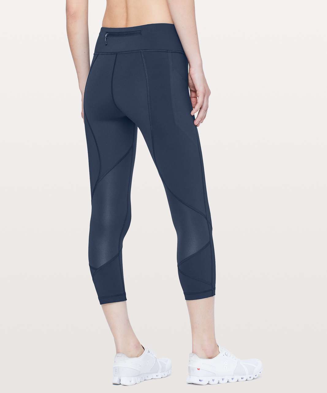 Lululemon Pace Rival Crop Blue Leggings Size XXS – The Trove Guam