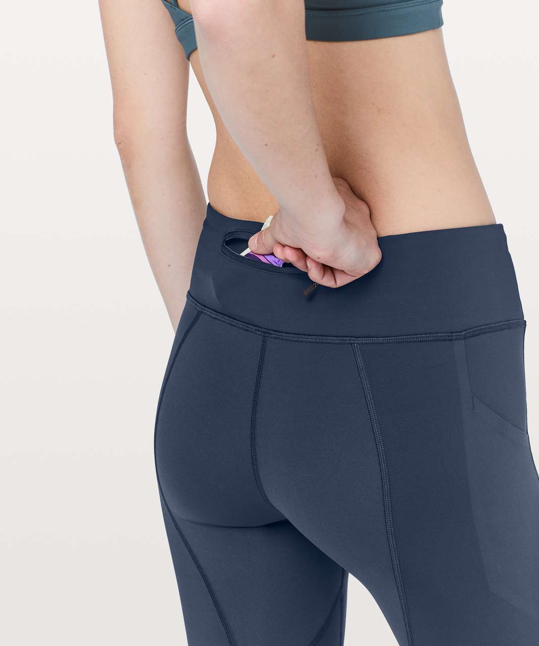 Lululemon Tulua Tight *lululemon lab - Mosaic Mirage Jacquard Iron Blue  Ashen Rose - lulu fanatics