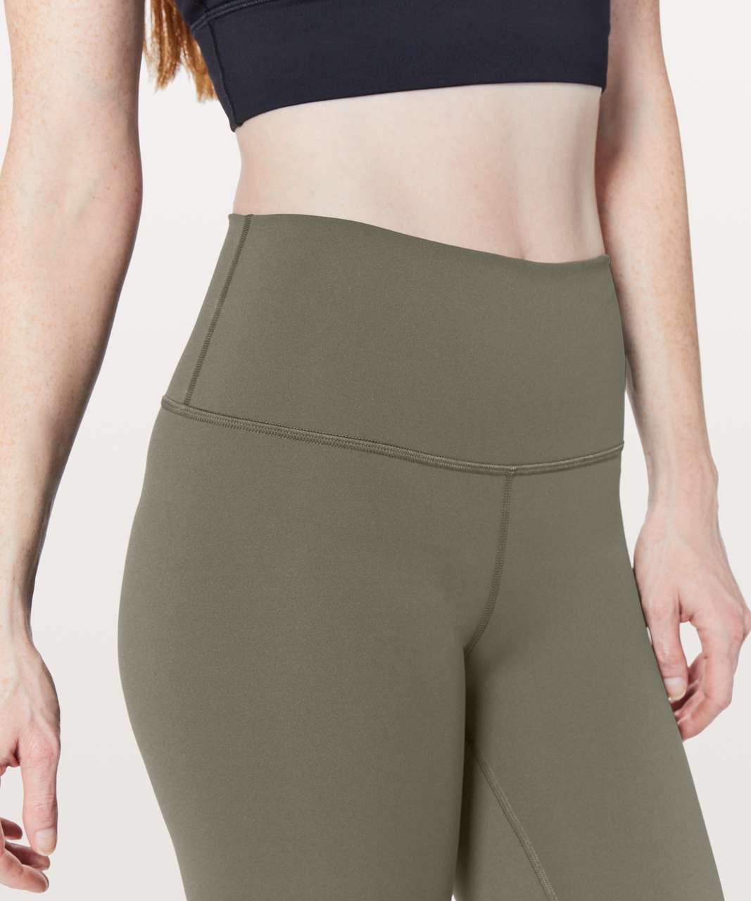 Lululemon Wunder Under Hi-Rise Tight *Full-On Luxtreme 28" - Dark Olive