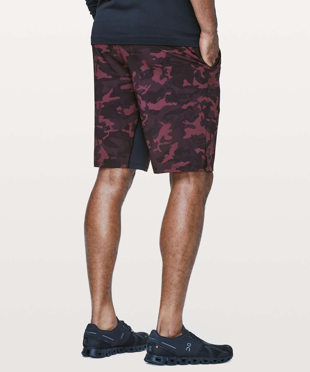 Lululemon T.H.E. Short *Linerless 11 Updated - Incognito Camo Red Multi -  lulu fanatics