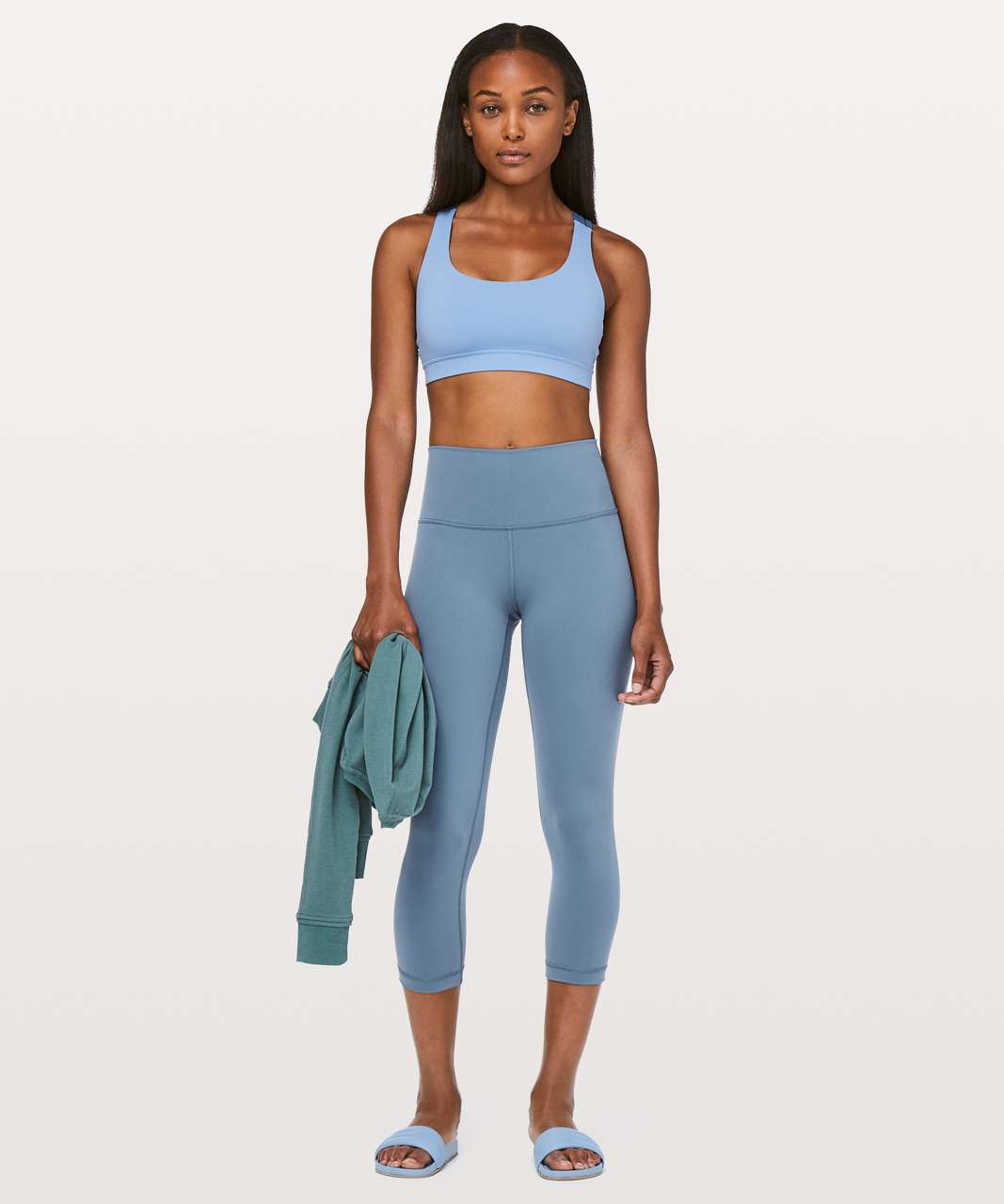 slate blue lululemon leggings