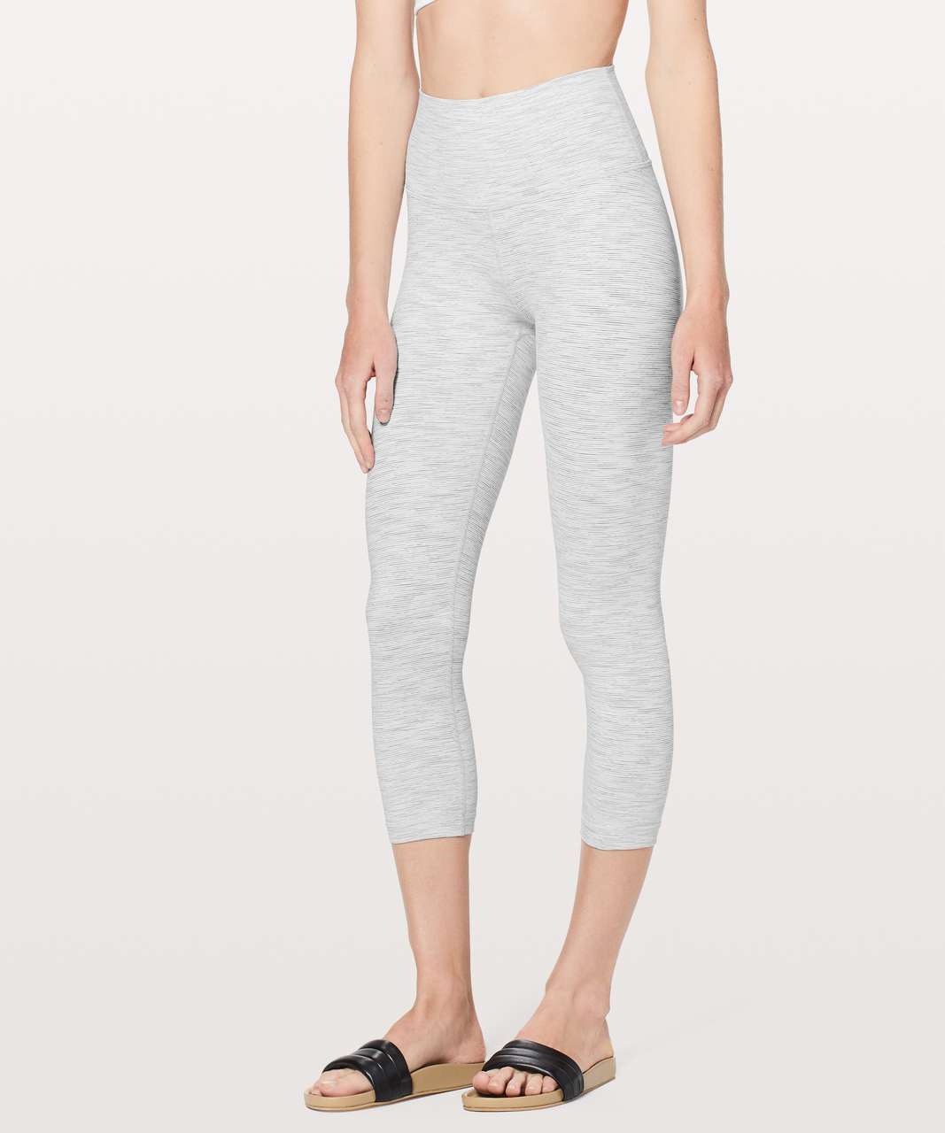 Lululemon Wunder Under Crop (Hi-Rise) *Full-On Luxtreme 21 - Wee Are From  Space Nimbus Battleship - lulu fanatics