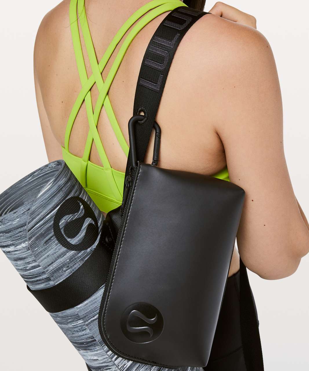 Lululemon Loop It Up Mat Strap - Black - lulu fanatics