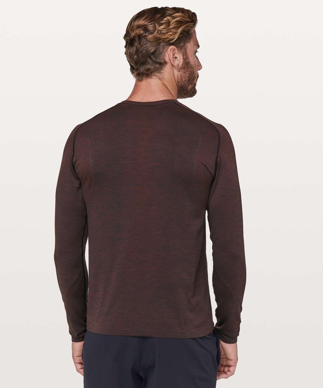 Lululemon Metal Vent Tech Long Sleeve - Cassis / Black