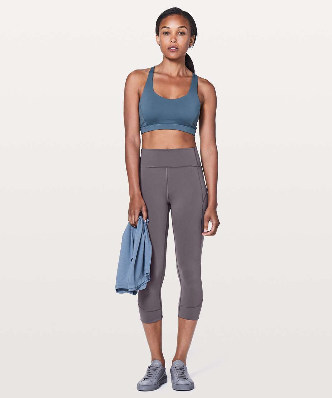 Lululemon In Movement Crop *Everlux 19 - Black (First Release) - lulu  fanatics