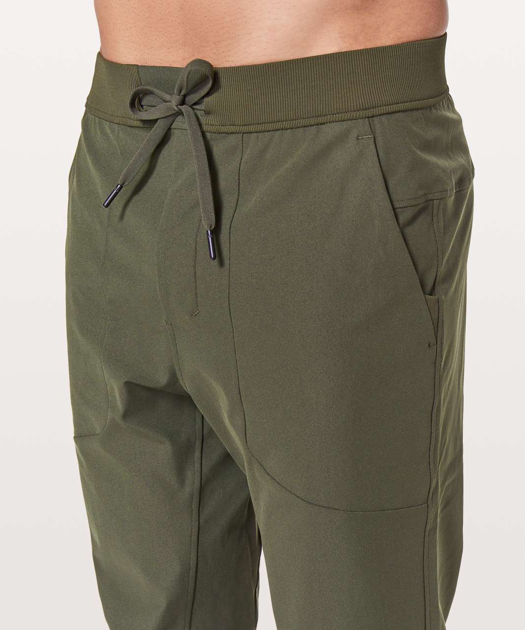 Lululemon Joggers For Sale South Africa - Dark Olive Mens ABC