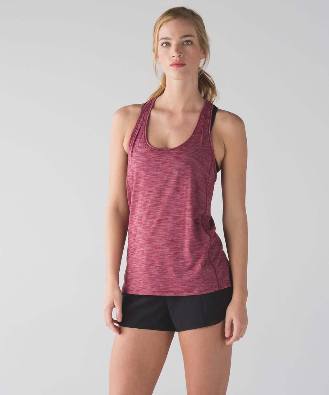 Lululemon Hotwave Tank - Heathered Rosewood