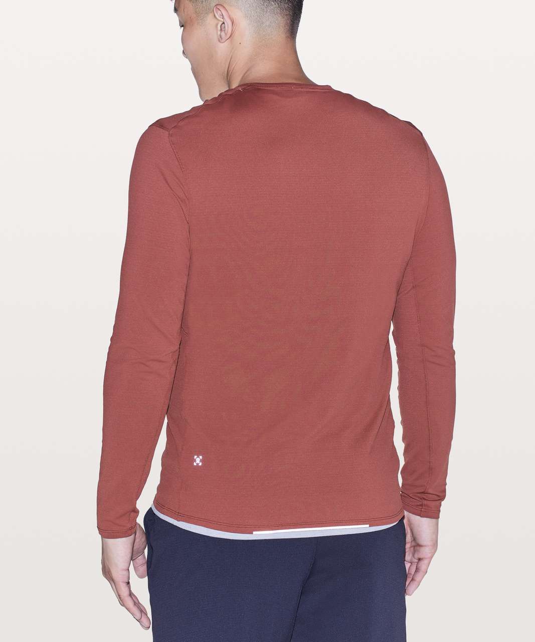 Lululemon Drysense Mesh Long Sleeve - Smoky Red