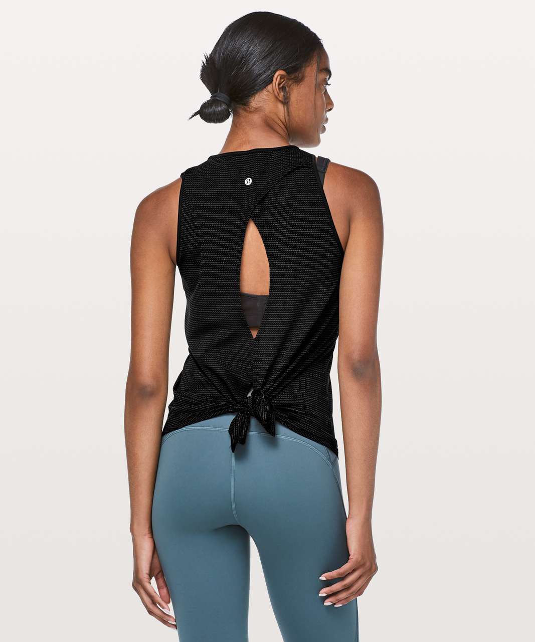 lululemon tie back shirt